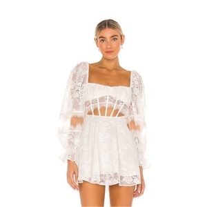 For love and lemons Rosalie lace swing dress